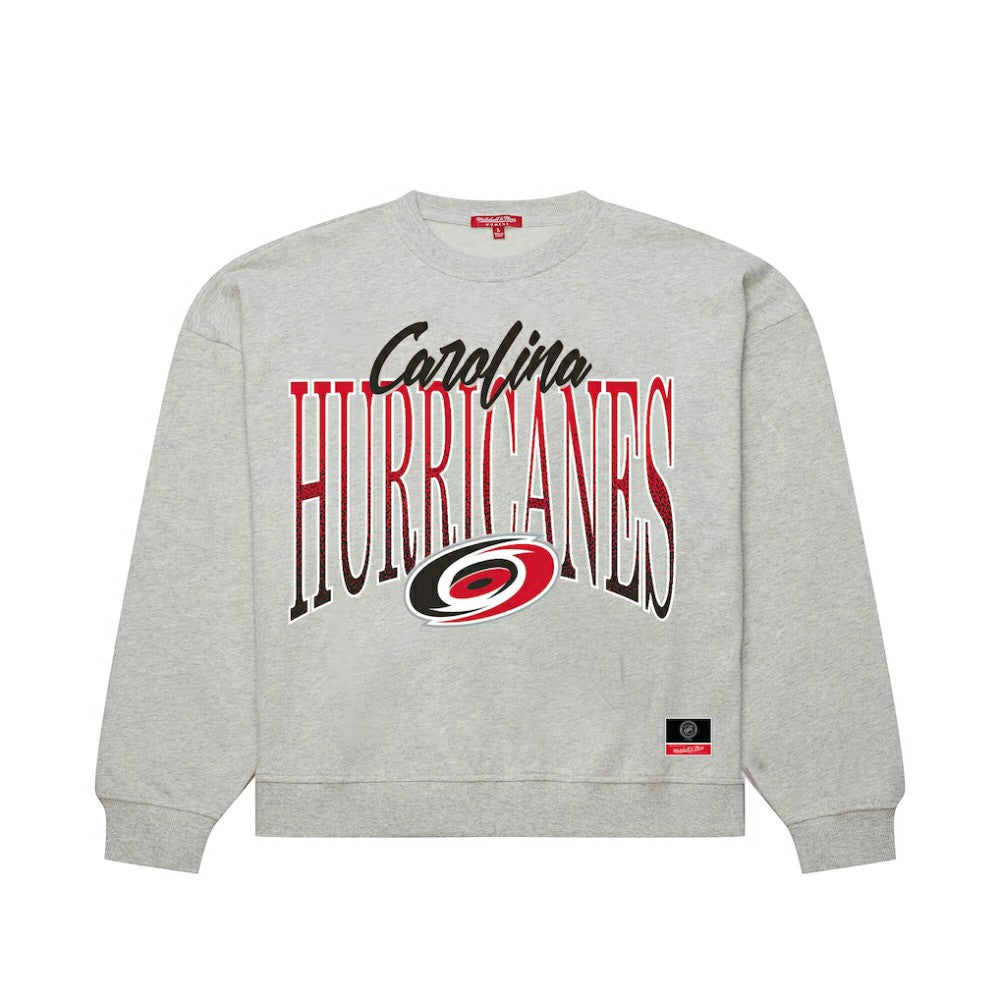 Carolina Hurricanes Mitchell & Ness Women's Hockey Night Sweatshirt