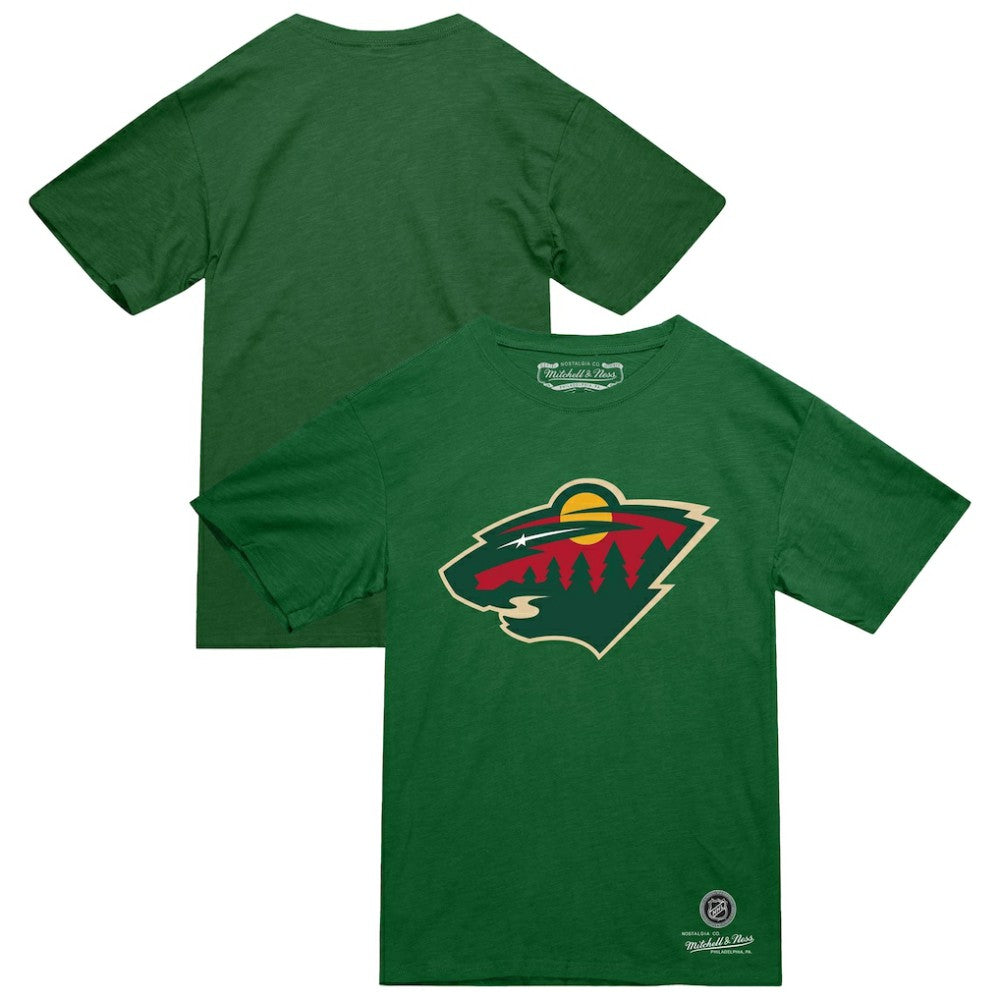Minnesota Wild Mitchell & Ness Heritage T-Shirt