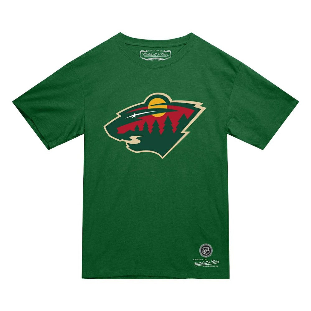 Minnesota Wild Mitchell & Ness Heritage T-Shirt