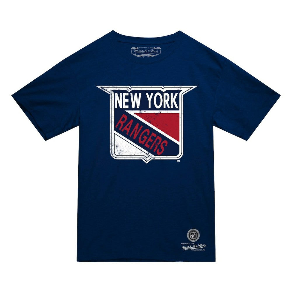 New York Rangers Mitchell & Ness Heritage T-Shirt