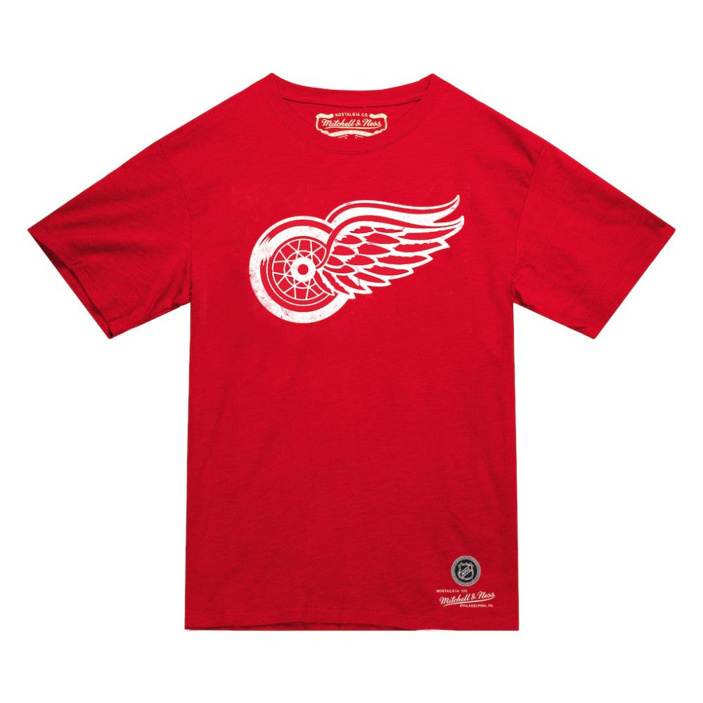 Detroit Red Wings Mitchell & Ness Heritage T-Shirt