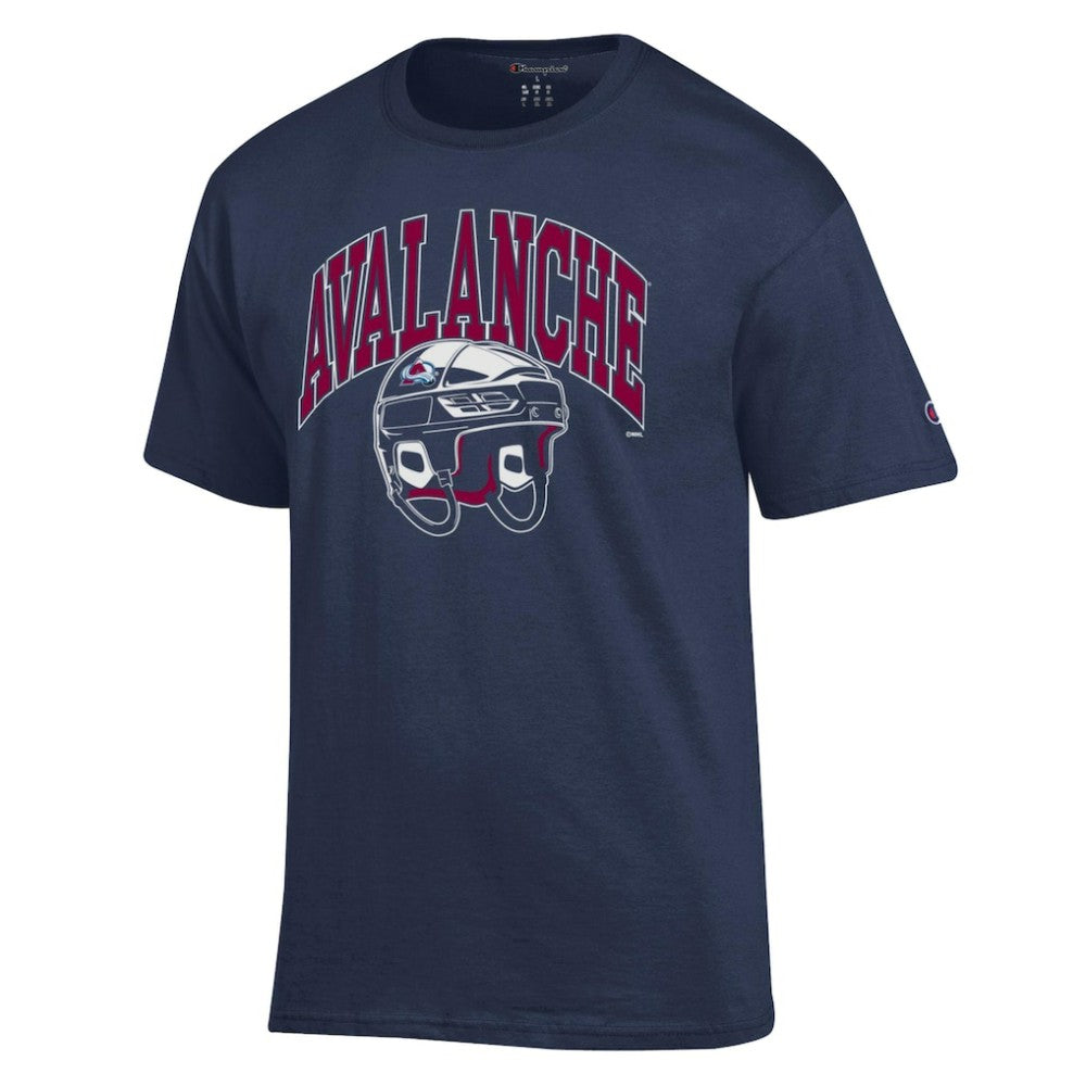 Colorado Avalanche Champion Helmet T-Shirt