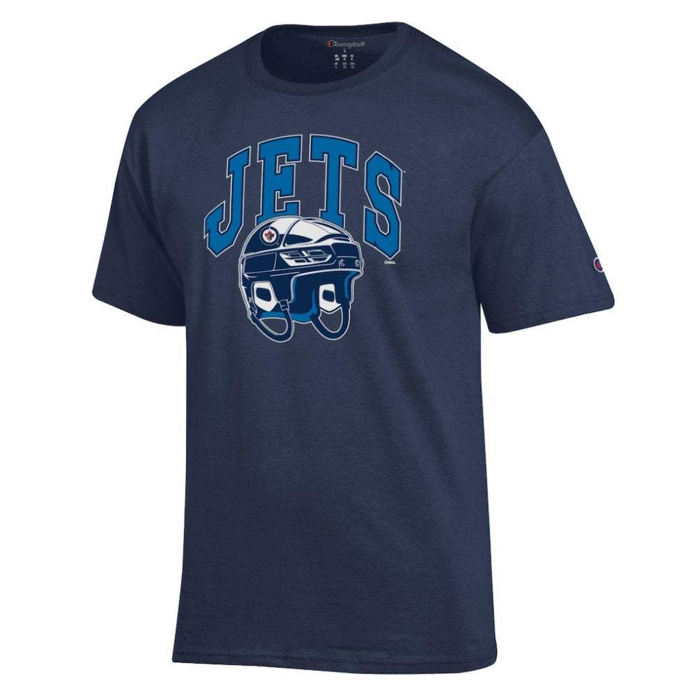 Winnipeg Jets Champion Helmet T-Shirt
