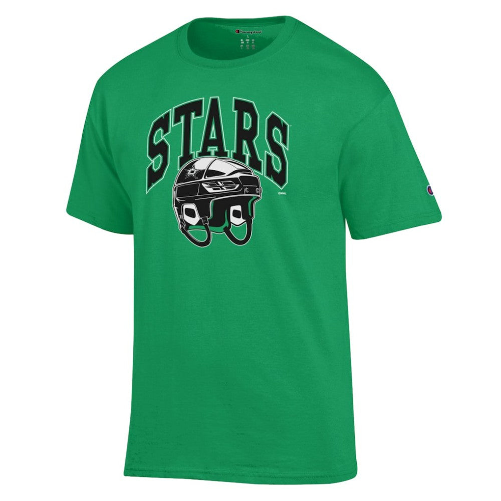 Dallas Stars Champion Helmet T-Shirt