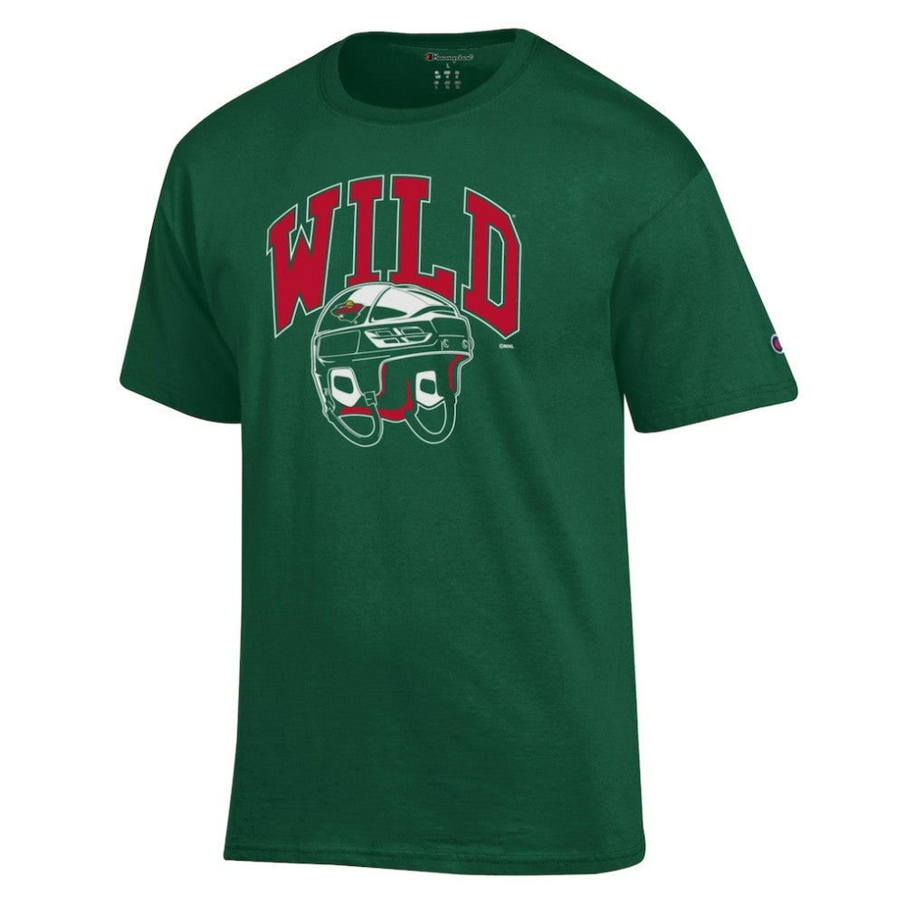 Minnesota Wild Champion Helmet T-Shirt