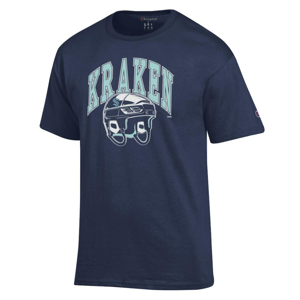 Seattle Kraken Champion Helmet T-Shirt