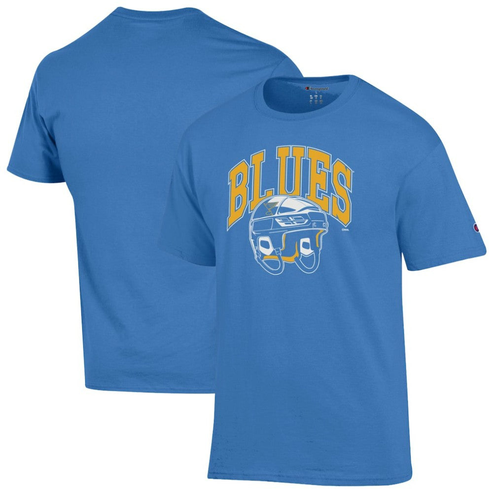 St. Louis Blues Champion Helmet T-Shirt