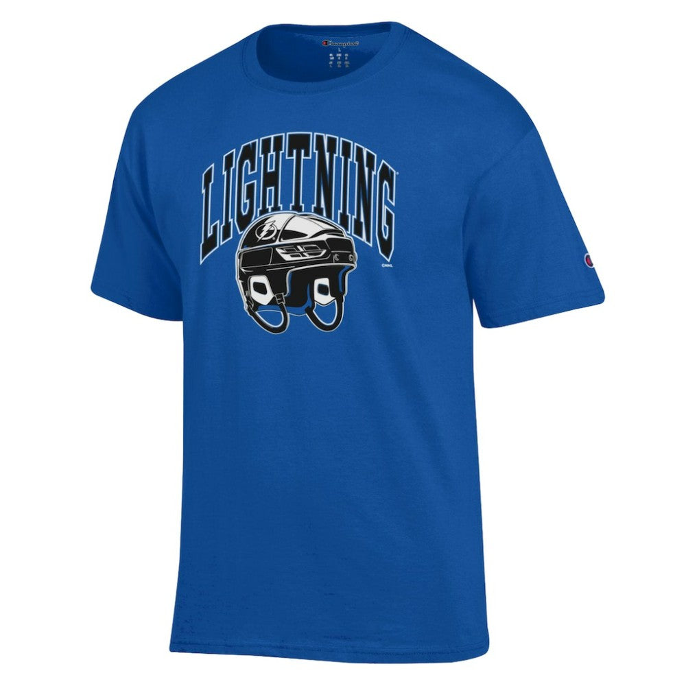 Tampa Bay Lightning Champion Helmet T-Shirt