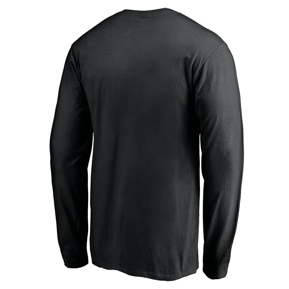 Milwaukee Brewers Team Logo Long Sleeve T-Shirt - Black