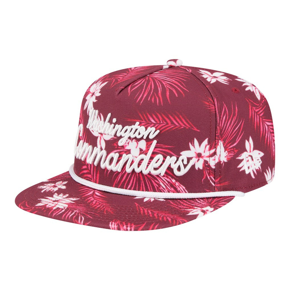 NFL Washington Commanders Palm Print A-Frame 9FIFTY Snapback Hat