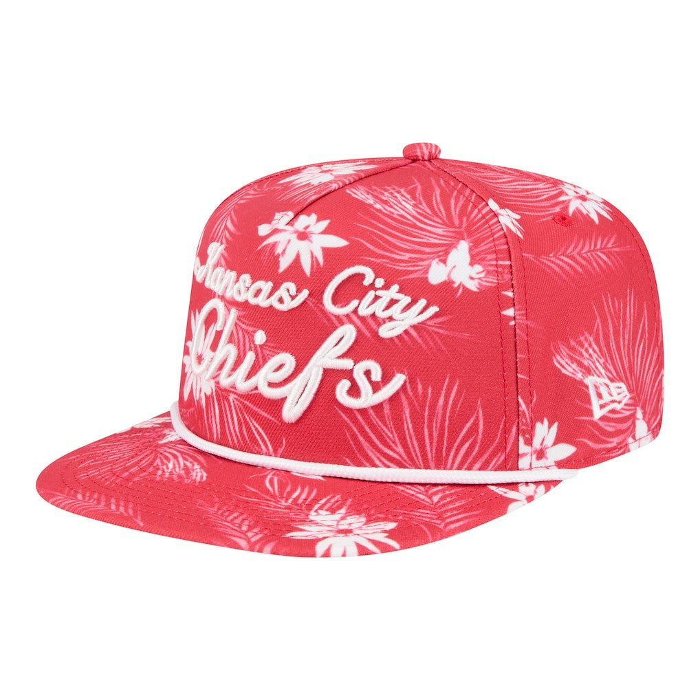 NFL Kansas City Chiefs Palm Print A-Frame 9FIFTY Snapback Hat