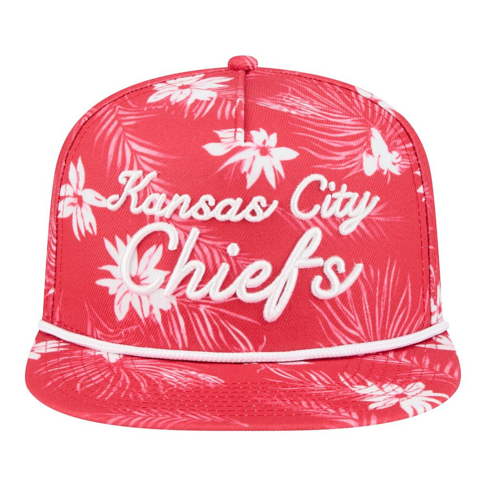 NFL Kansas City Chiefs Palm Print A-Frame 9FIFTY Snapback Hat