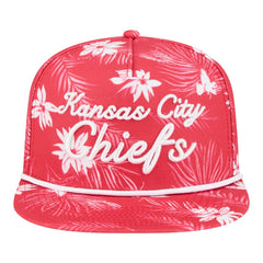 NFL Kansas City Chiefs Palm Print A-Frame 9FIFTY Snapback Hat
