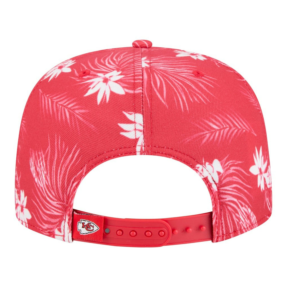 NFL Kansas City Chiefs Palm Print A-Frame 9FIFTY Snapback Hat