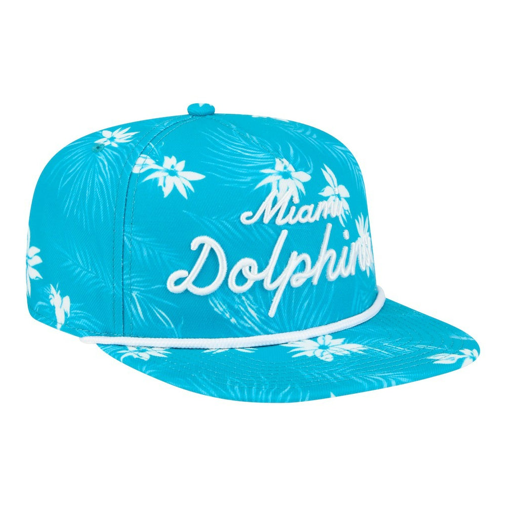 NFL Miami Dolphins Palm Print A-Frame 9FIFTY Snapback Hat