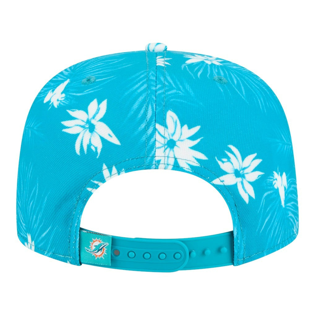 NFL Miami Dolphins Palm Print A-Frame 9FIFTY Snapback Hat