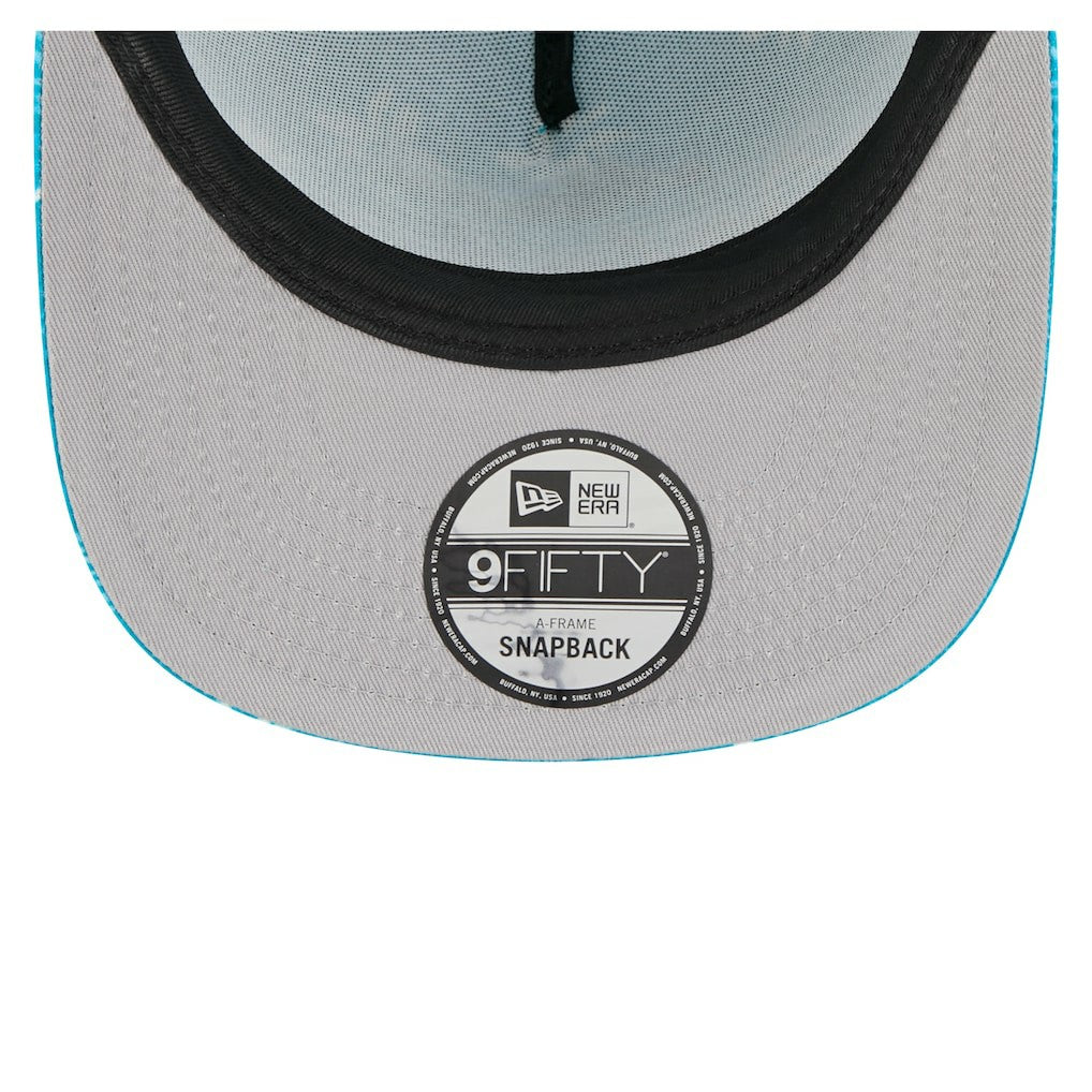 NFL Miami Dolphins Palm Print A-Frame 9FIFTY Snapback Hat