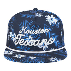 NFL Houston Texans Palm Print A-Frame 9FIFTY Snapback Hat