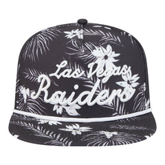 NFL Las Vegas Raiders Palm Print A-Frame 9FIFTY Snapback Hat