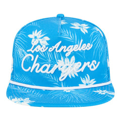 NFL Los Angeles Chargers Palm Print A-Frame 9FIFTY Snapback Hat