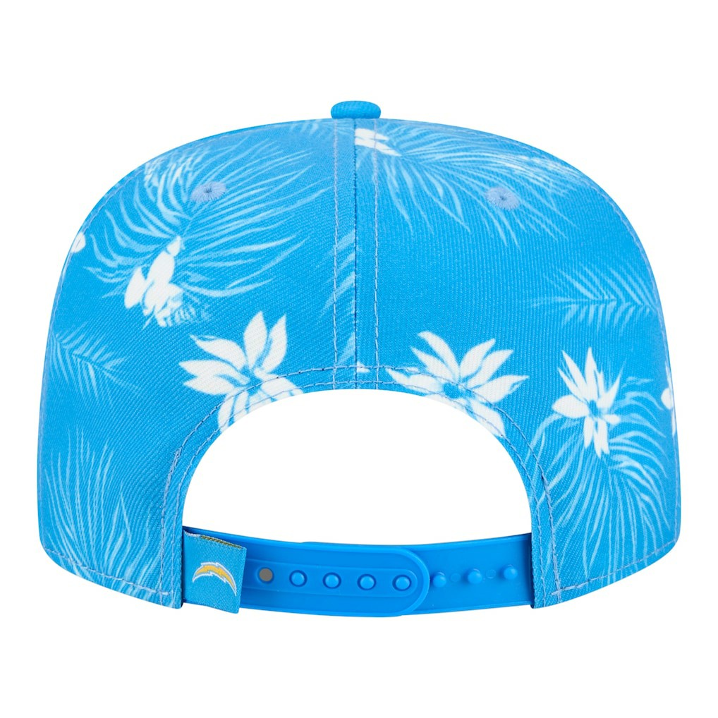 NFL Los Angeles Chargers Palm Print A-Frame 9FIFTY Snapback Hat