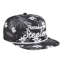 NFL Pittsburgh Steelers Palm Print A-Frame 9FIFTY Snapback Hat