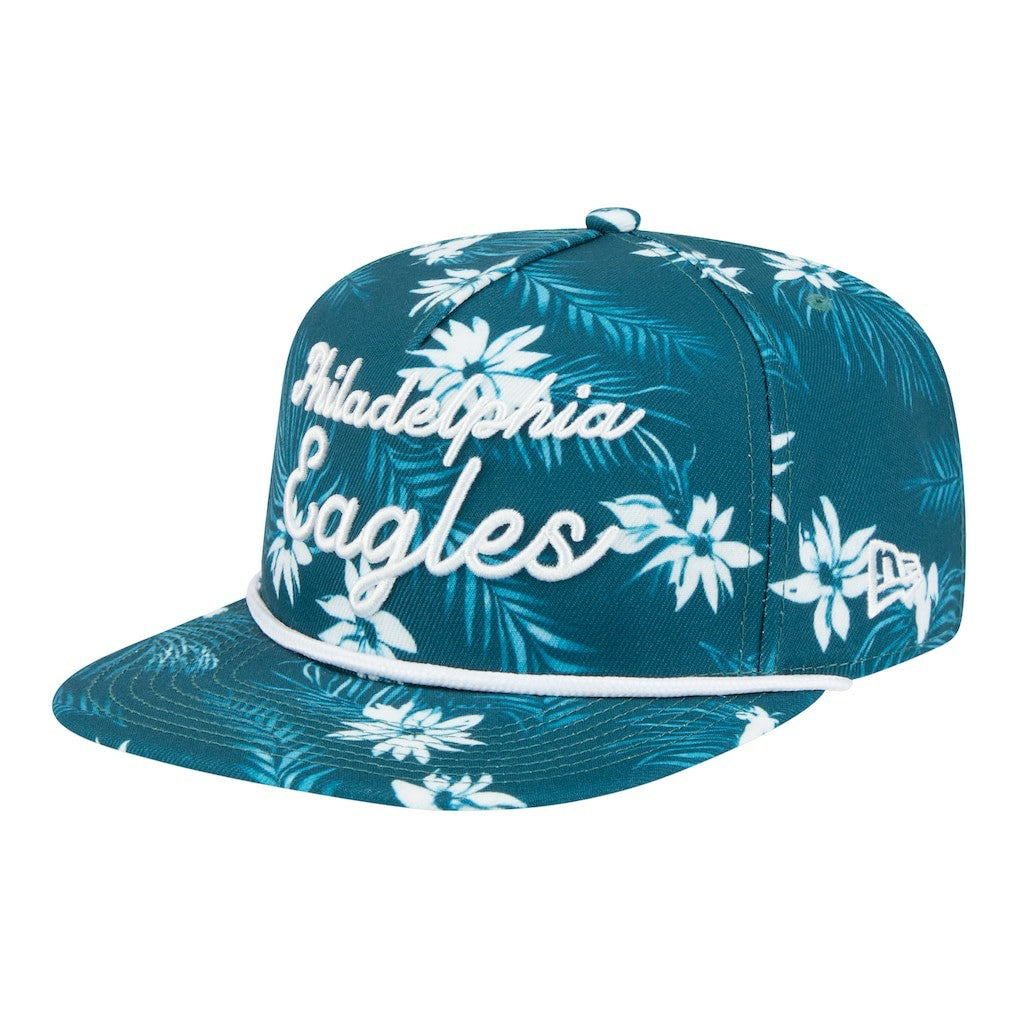 NFL Philadelphia Eagles Palm Print A-Frame 9FIFTY Snapback Hat