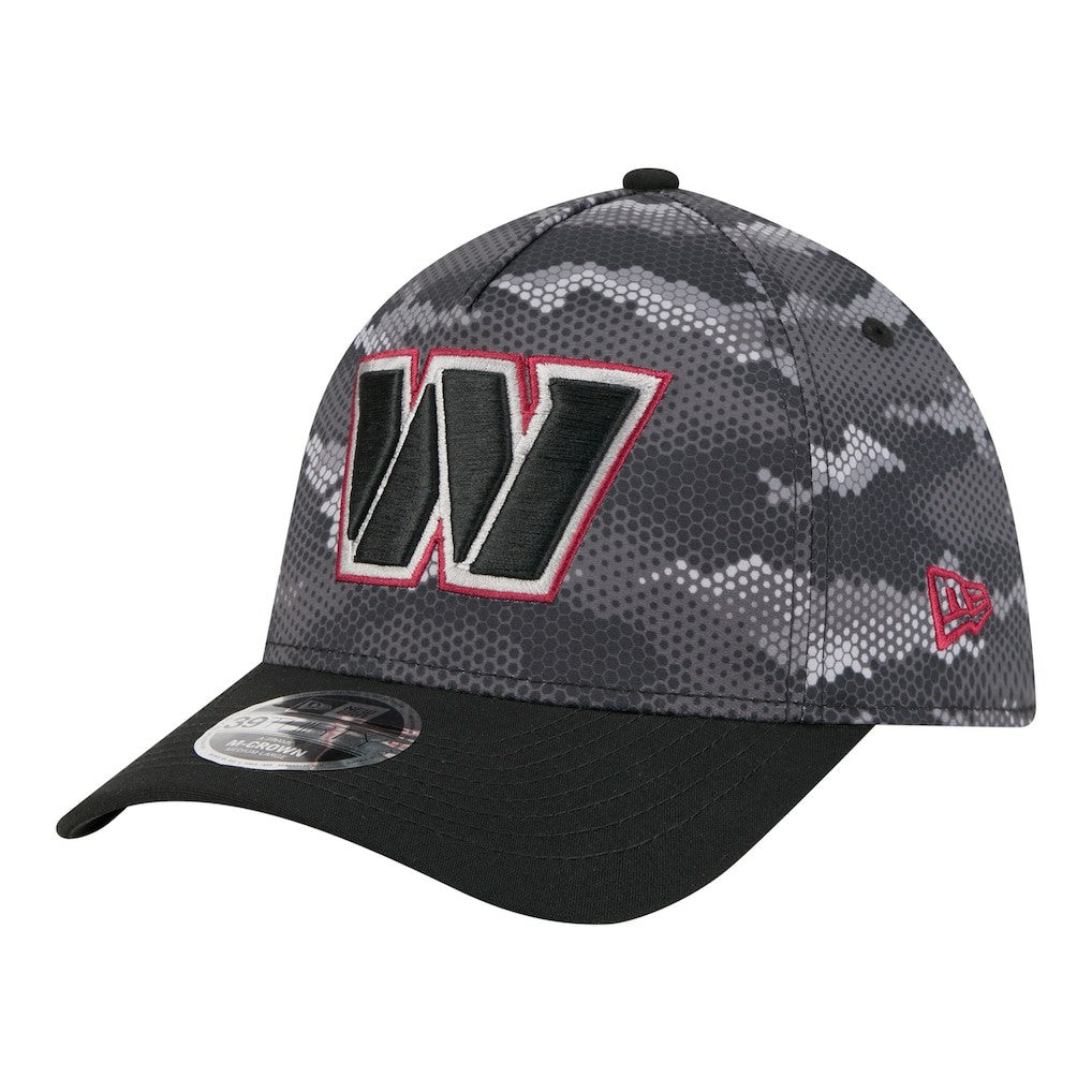 NFL Washington Commanders Camo A-Frame 39THIRTY Flex Hat