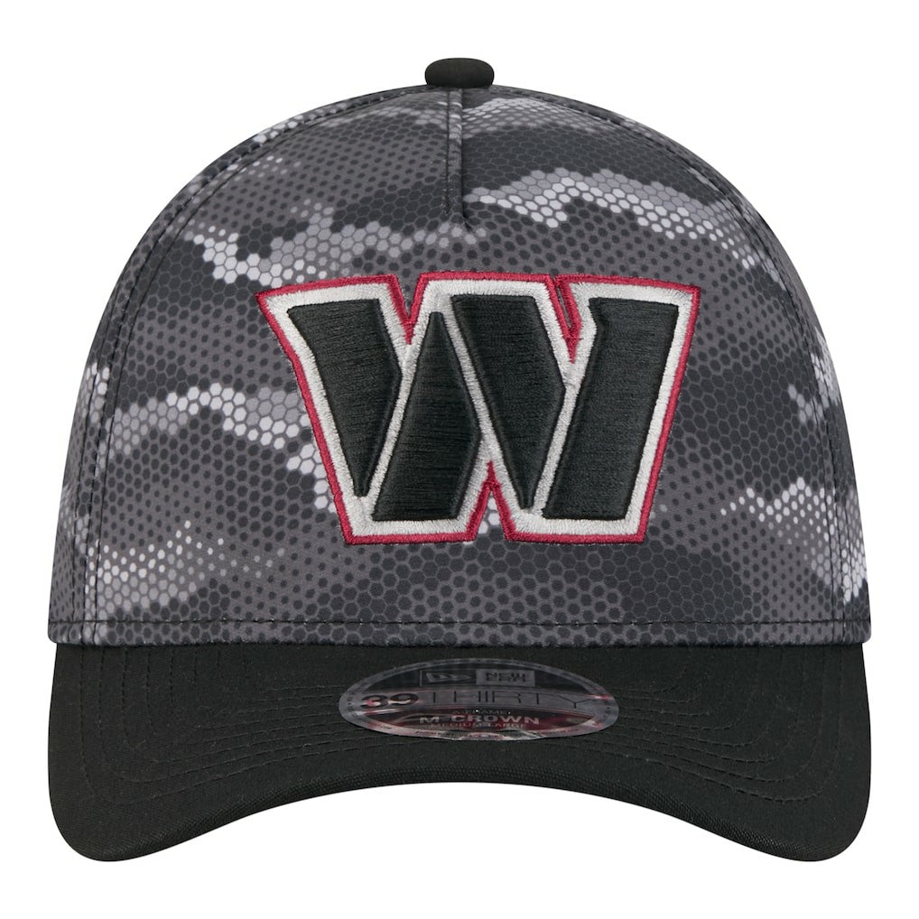 NFL Washington Commanders Camo A-Frame 39THIRTY Flex Hat