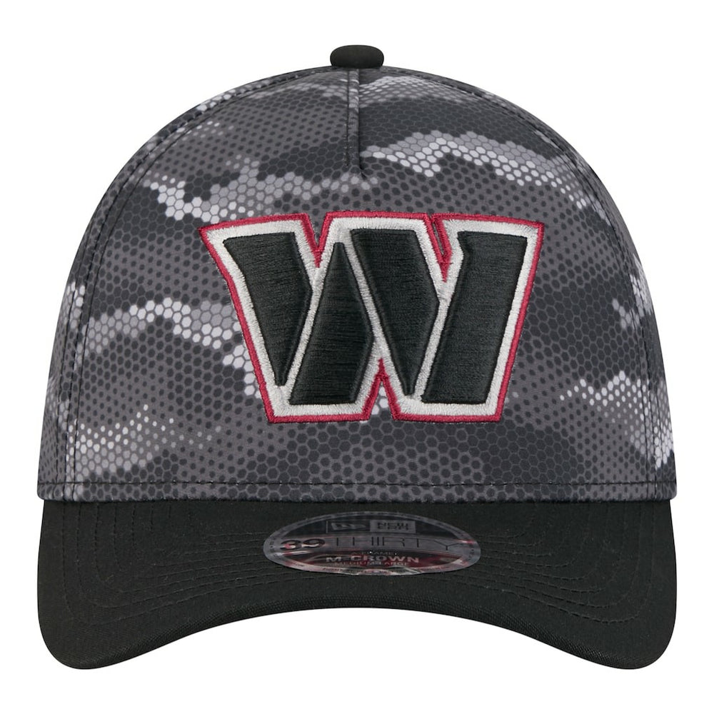 NFL Washington Commanders Camo A-Frame 39THIRTY Flex Hat