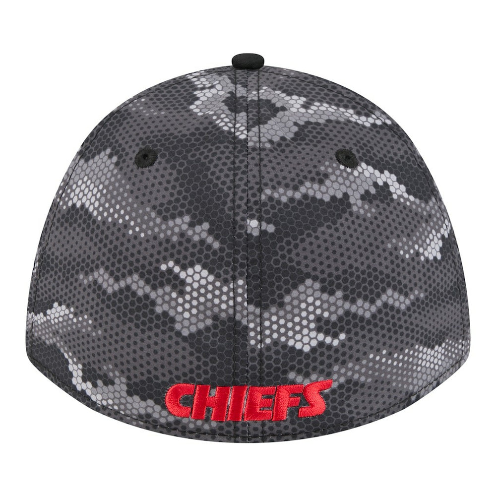 NFL Kansas City Chiefs Camo A-Frame 39THIRTY Flex Hat
