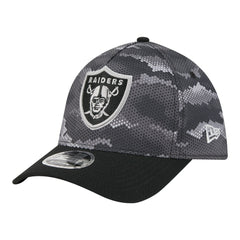 NFL Las Vegas Raiders Camo A-Frame 39THIRTY Flex Hat