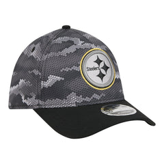 NFL Pittsburgh Steelers Camo A-Frame 39THIRTY Flex Hat