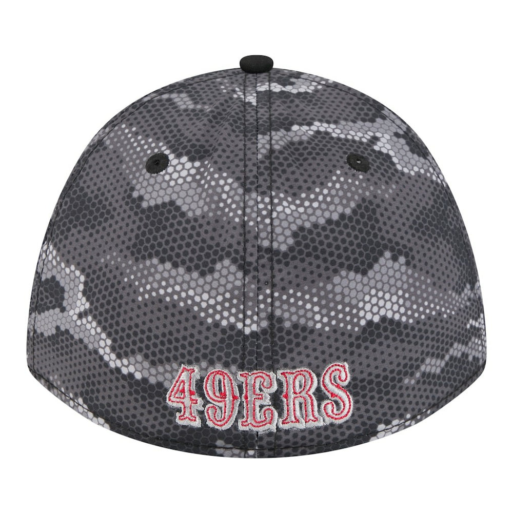 NFL San Francisco 49ers Camo A-Frame 39THIRTY Flex Hat