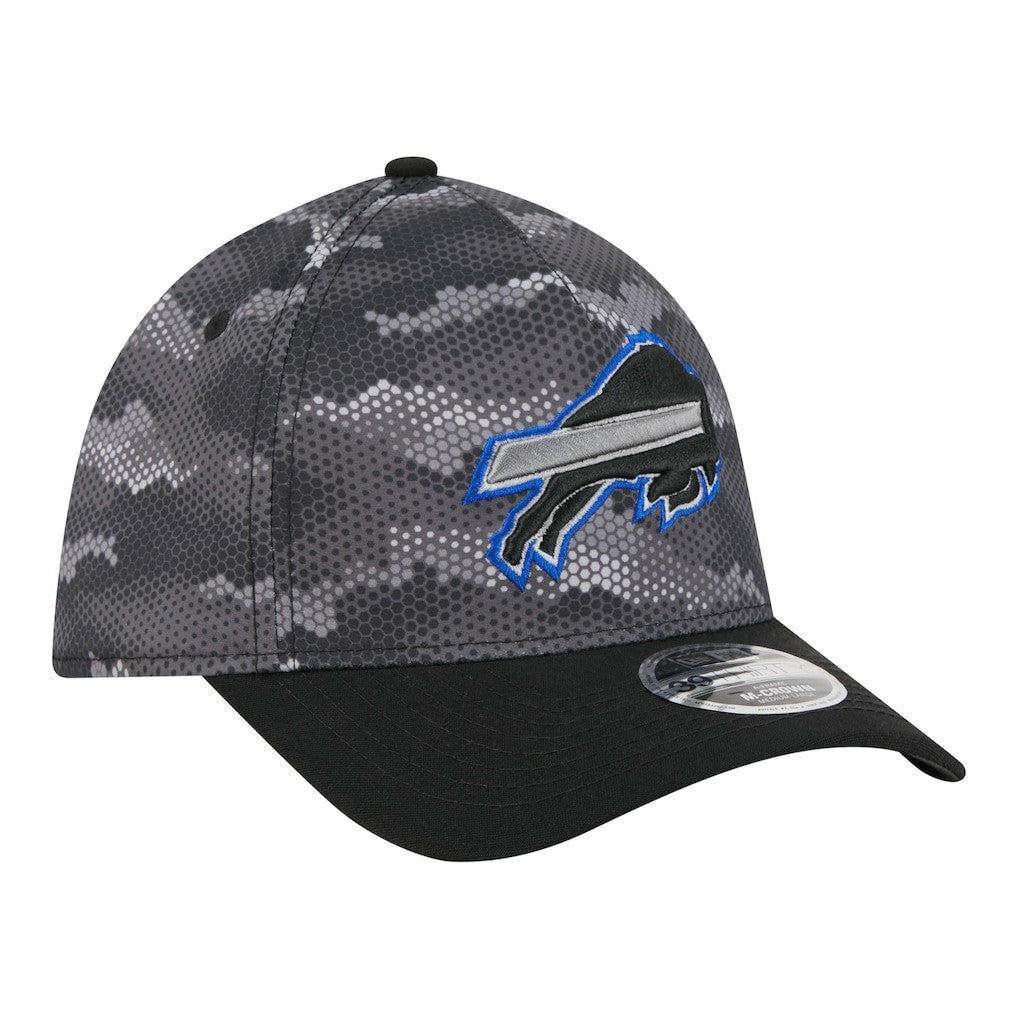 NFL Buffalo Bills Camo A-Frame 39THIRTY Flex Hat