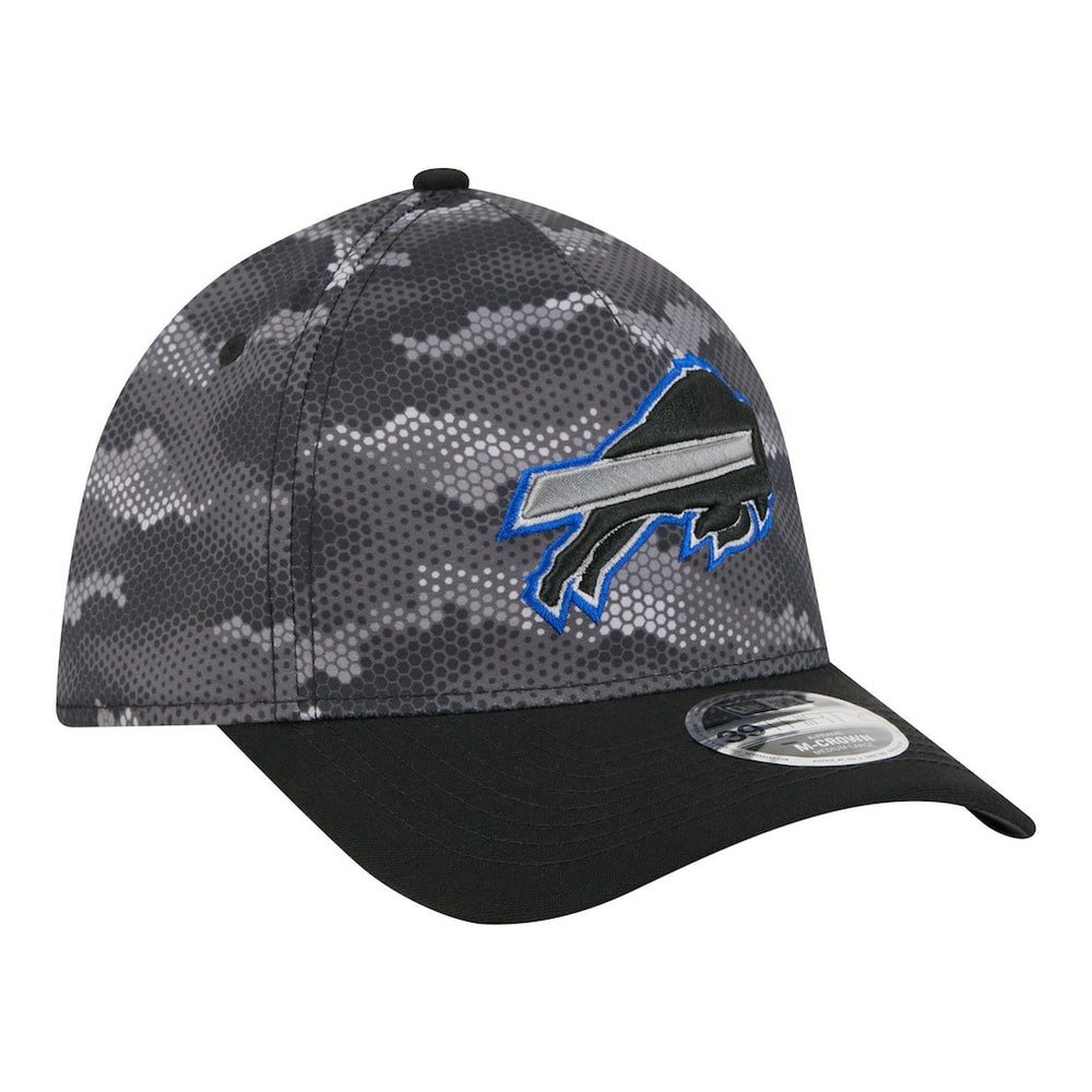 NFL Buffalo Bills Camo A-Frame 39THIRTY Flex Hat