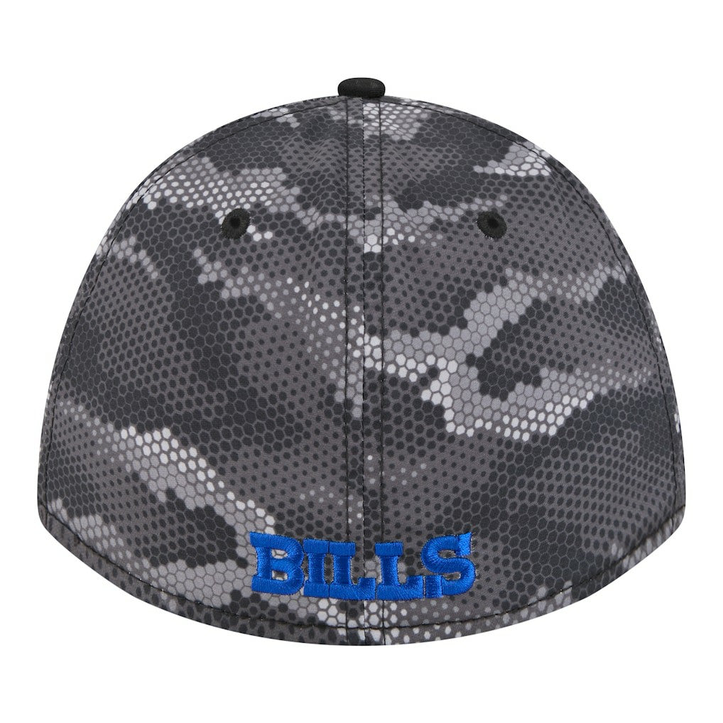 NFL Buffalo Bills Camo A-Frame 39THIRTY Flex Hat