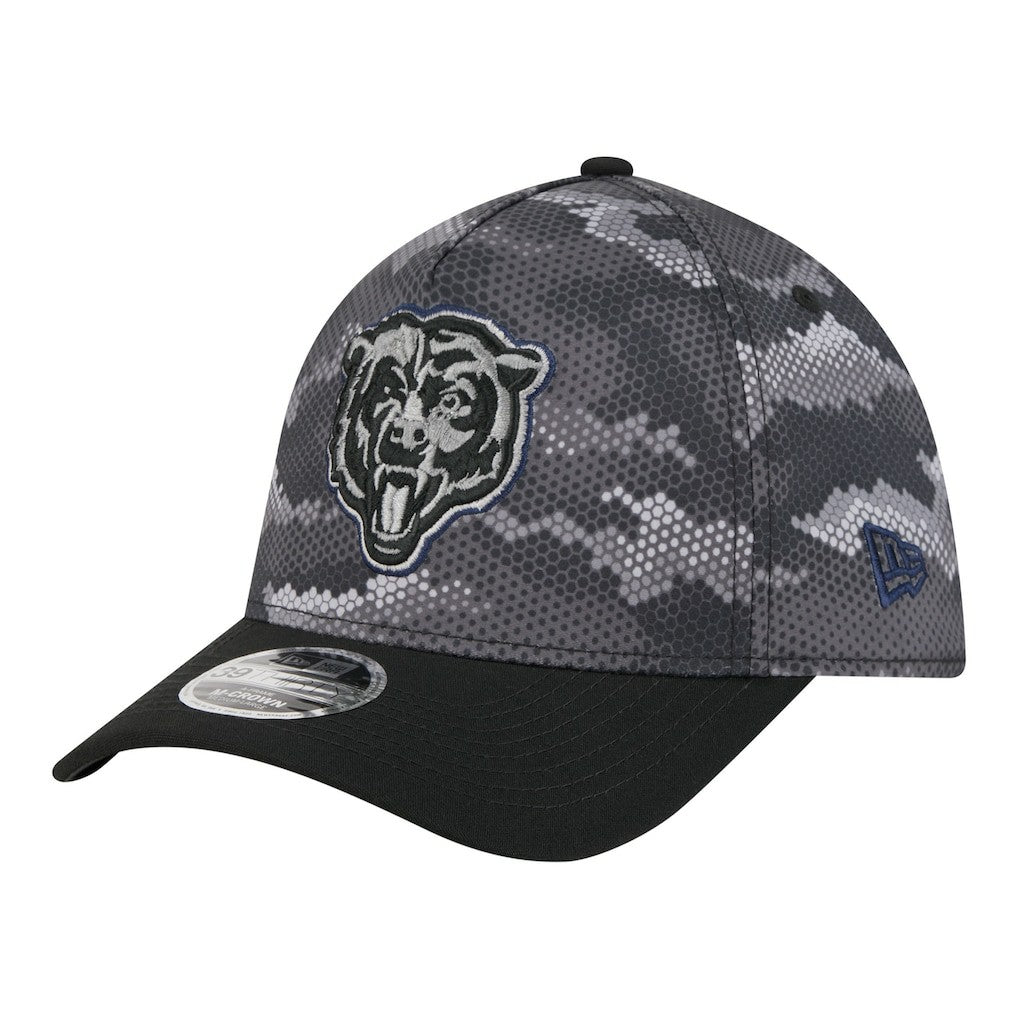 NFL Chicago Bears Camo A-Frame 39THIRTY Flex Hat