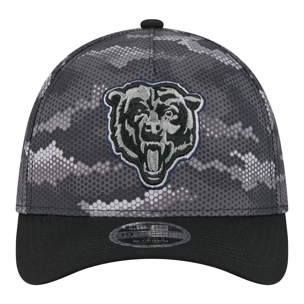 NFL Chicago Bears Camo A-Frame 39THIRTY Flex Hat