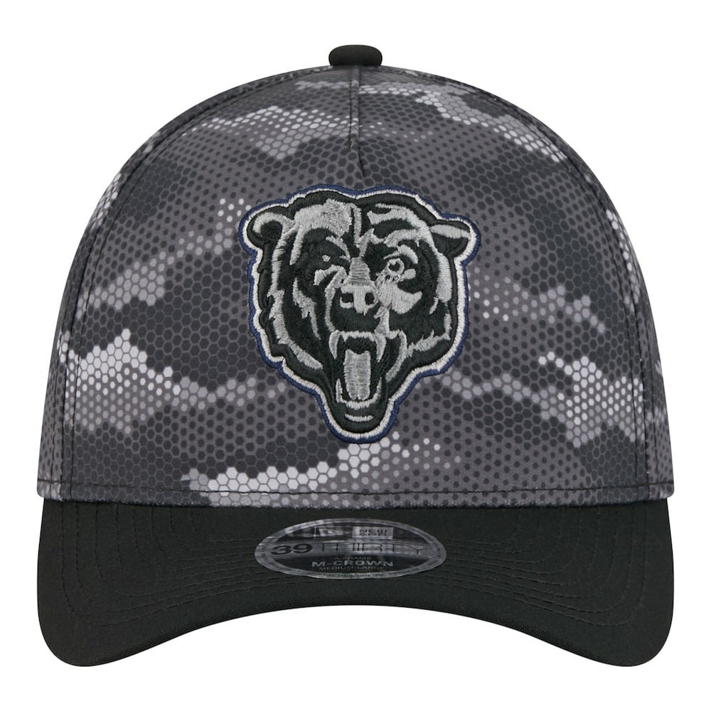 NFL Chicago Bears Camo A-Frame 39THIRTY Flex Hat