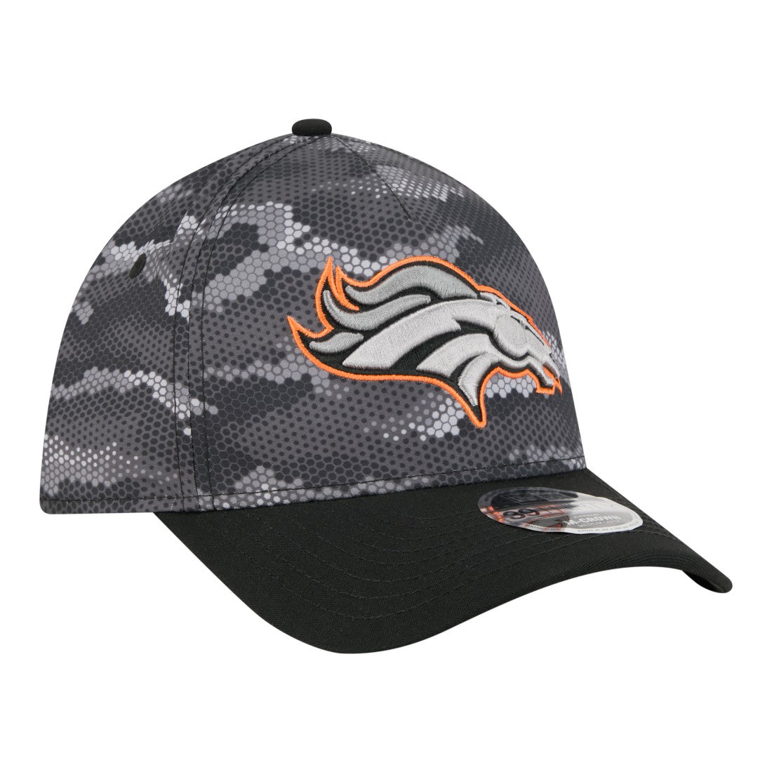 NFL Denver Broncos Camo A-Frame 39THIRTY Flex Hat
