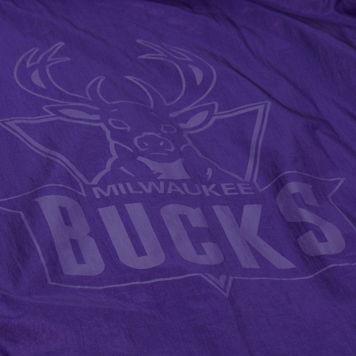 Milwaukee Bucks Playmaker Full-Zip Hooded Windbreaker Jacket - Purple | Mitchell & Ness discount