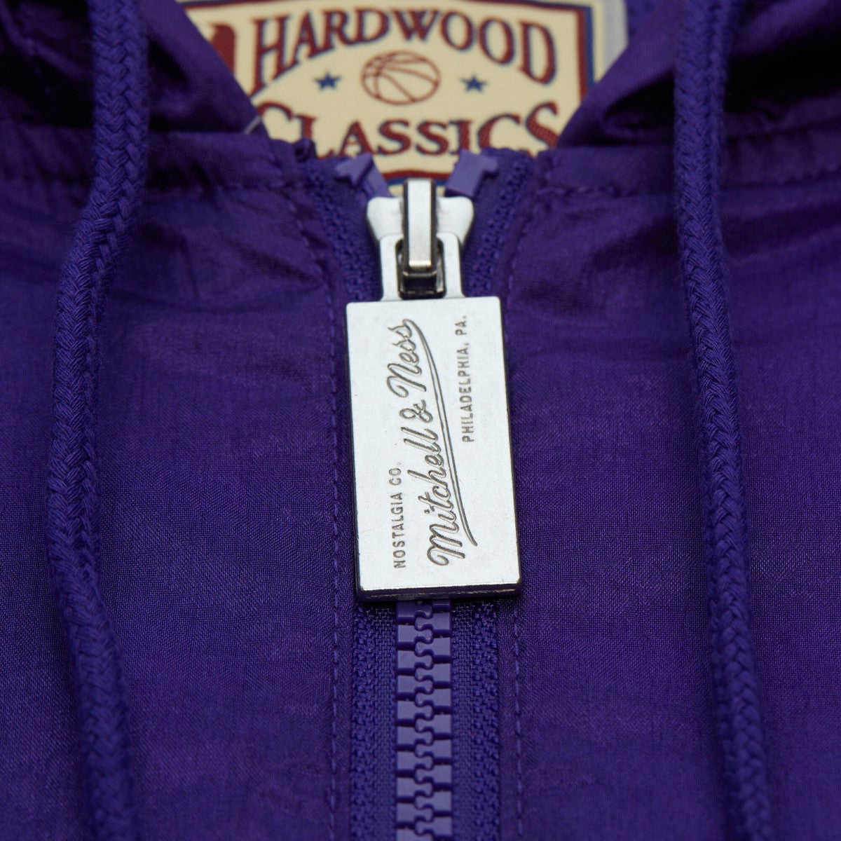 Phoenix Suns Playmaker Full-Zip Hooded Windbreaker Jacket - Purple | Mitchell & Ness cheap
