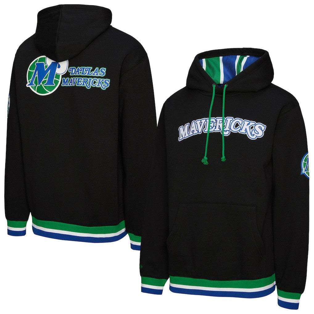 Dallas Mavericks Unisex Vintage Heavyweight Hoodie sale - Black | Mitchell & Ness sale