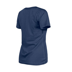 Detroit Tigers Women's Little Miss 2 V-Neck T-Shirt - Navy | New Era