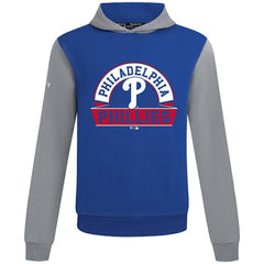 Philadelphia Phillies Levelwear Throwback Ultimate Banner Arch Hoodie - Royal