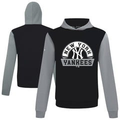 New York Yankees Levelwear Throwback Ultimate Banner Arch Hoodie - Black