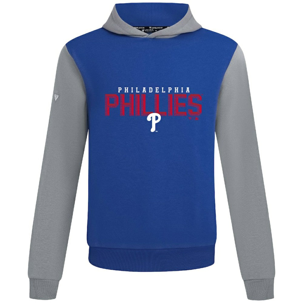 Philadelphia Phillies Levelwear Throwback Carve Ultimate Hoodie - Royal