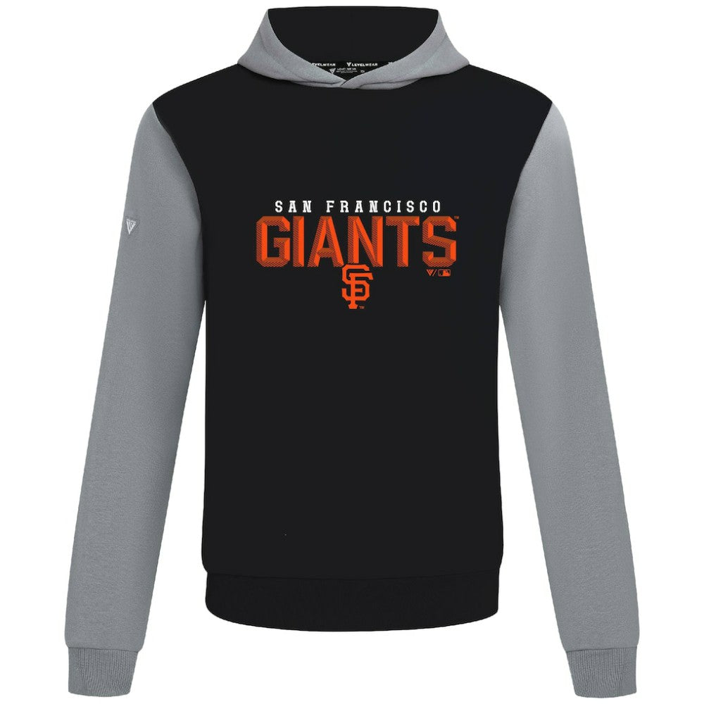 San Francisco Giants Levelwear Throwback Carve Ultimate Hoodie - Black