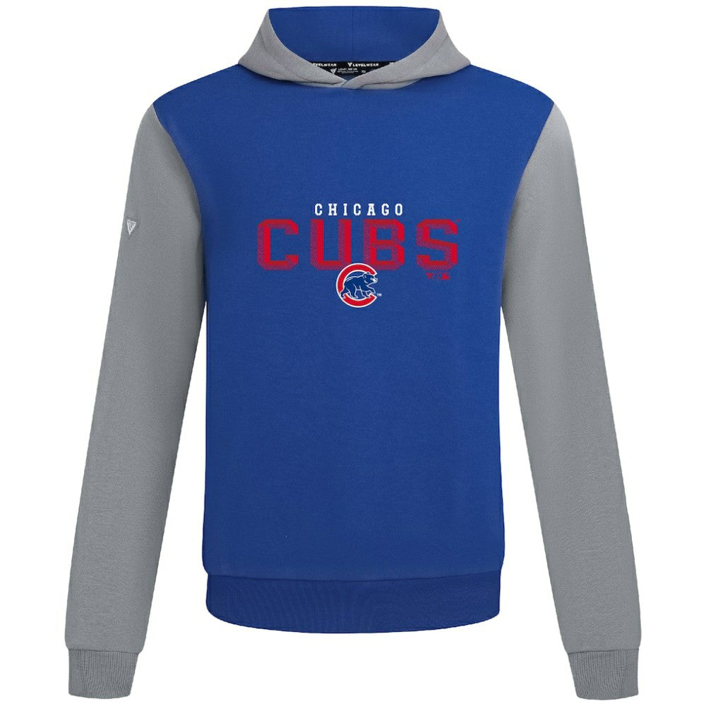 Chicago Cubs Levelwear Throwback Carve Ultimate Hoodie - Royal